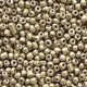 Seed beads 11/0 (2mm) Red gold metallic